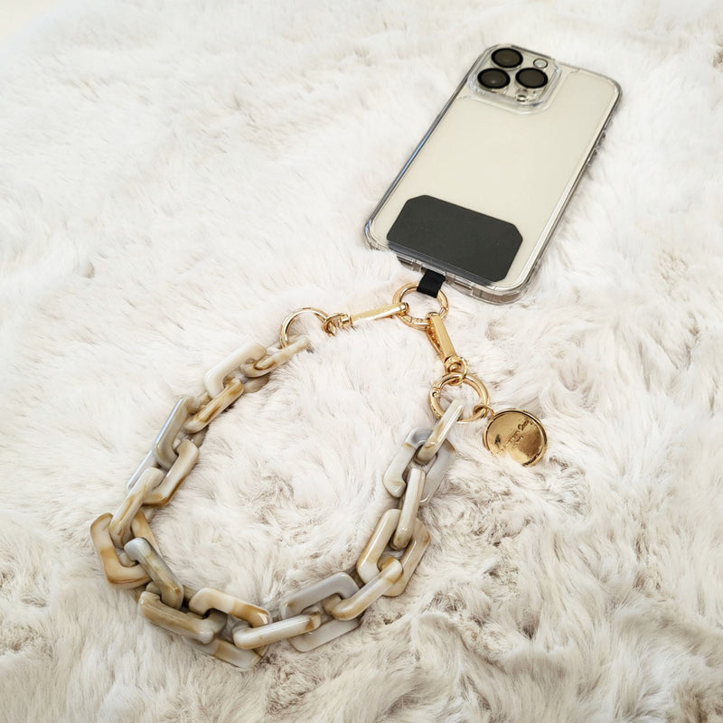 Phone Chain [ Marble Short Chain Link ]